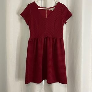 ANNABELLA RED MINI DRESS